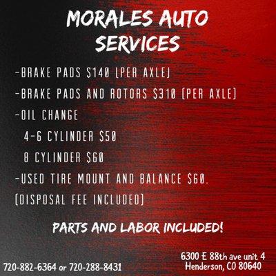 Morales Auto Services