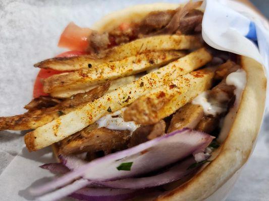 Pork belly Gyro!