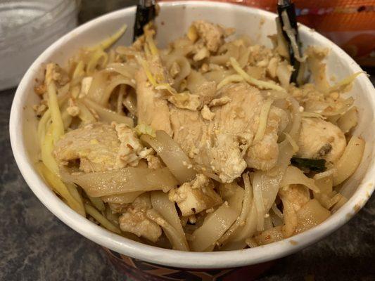 Chicken pad Thai