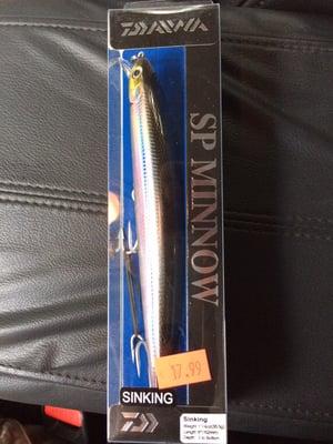 $17.99 Daiwa SP Minnow
 
 Don't get ripped off by these guys