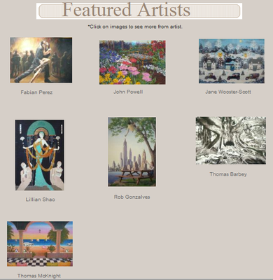 Art Gallery...vast selection of prominent artists...