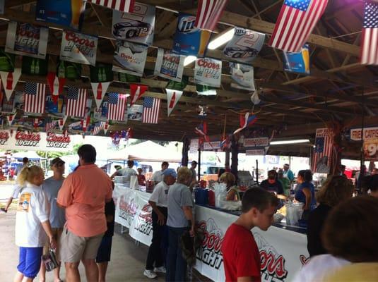 Crab Fest food area