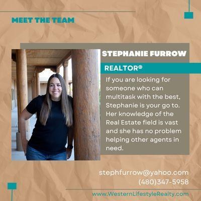 Meet the Team - Stephanie Furrow - REALTOR®