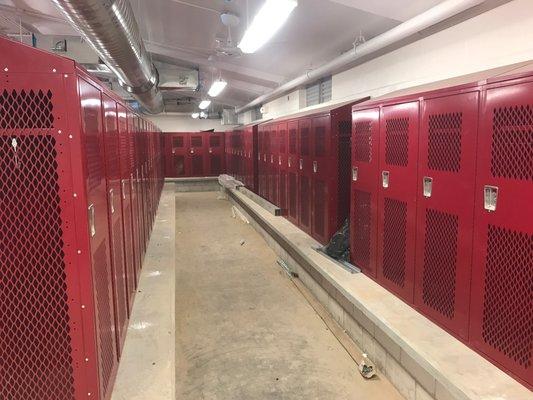 New Lockers