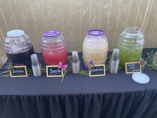 Aguas frescas deliciosas