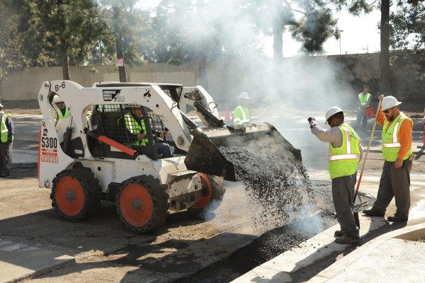 FILLING TRENCH