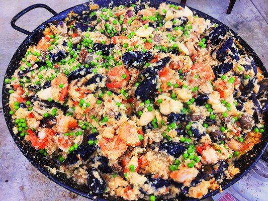 Seafood Paella