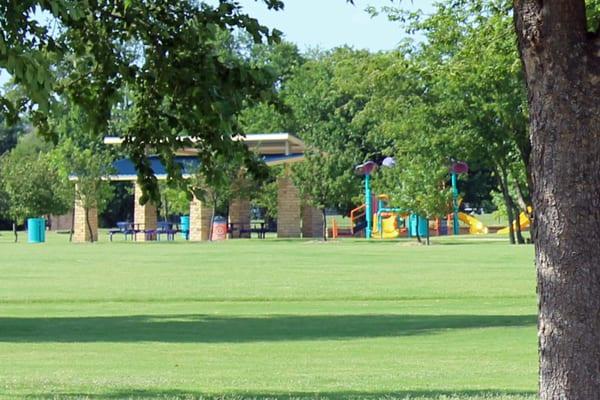 Covered picnic area