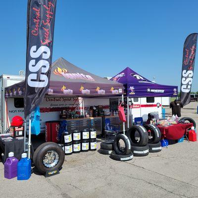 Look for our mini store at racing event near you!