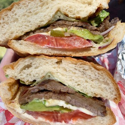 Carne Asada torta