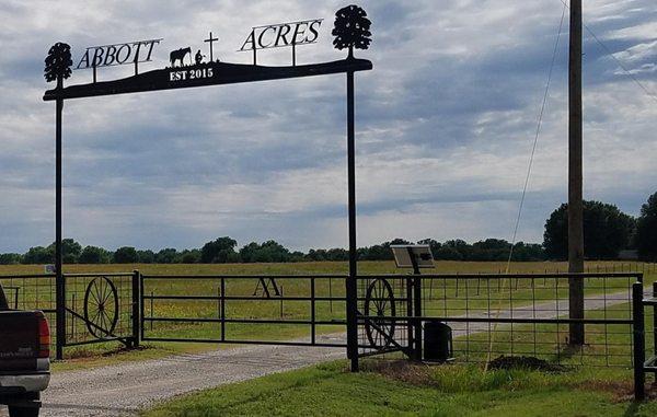 Farm gate