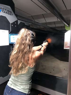 First time shooting indoors