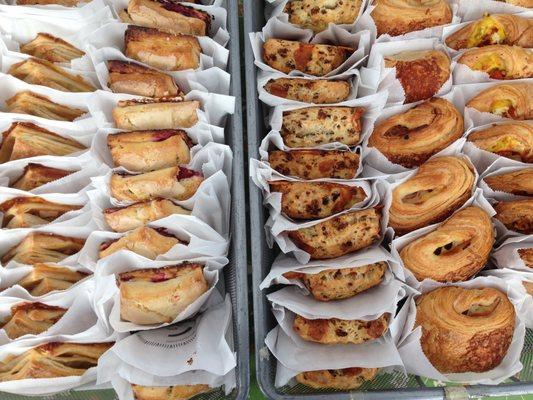 Sweet and savory pastries from Sun Street Breads