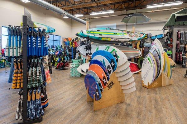 Skimboards, beach towels, SUP's!