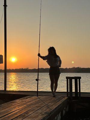 Fishing Keystone Lake!