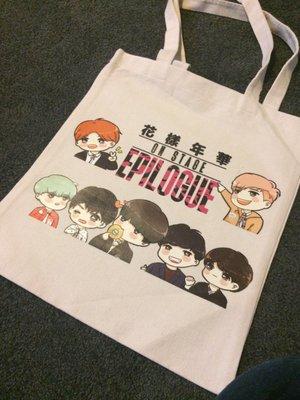 Adorable BTS bag I got just in time before the concert in Anaheim