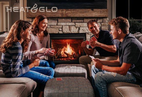 We carry Heat & Glo fireplace inserts!