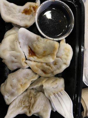 Steamed dumplings