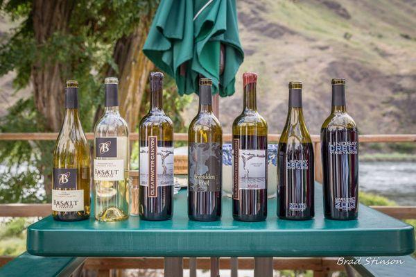 We offer wine tasting tours at our Garden Creek Ranch location nestled right in the Canyon