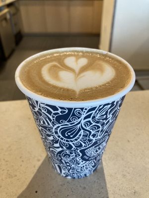 Small Latte (Hot) $4.95+tax...