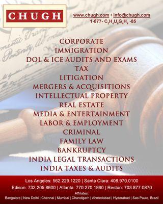 Chugh, LLP - Attorneys & CPAs