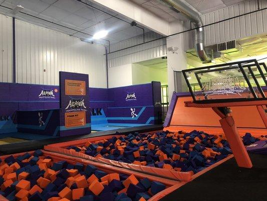 Foam pit