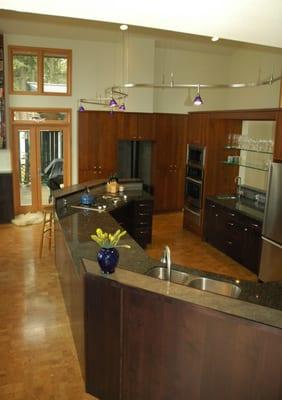 Another Contempory Kitchen design from Wyland Interior Design Center.