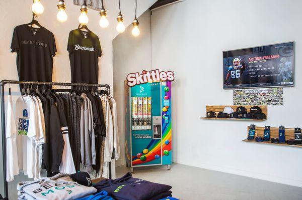 Free Skittles at Beast Mode Seattle Store