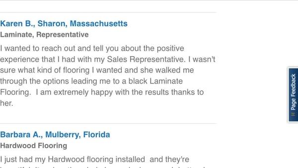 A review from one of my satisfied customers!!