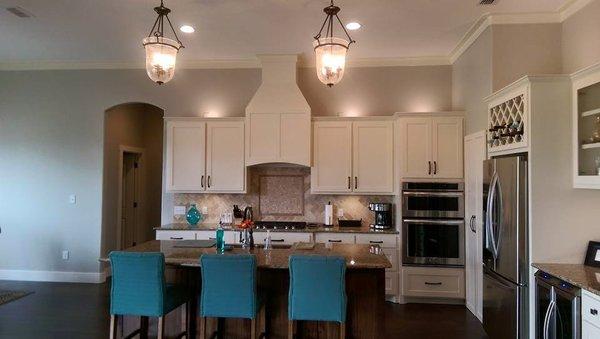 Under-mount Cabinet Lighting and New Recessed Lighting