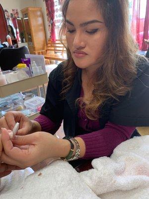 The BEST nail artist. Come visit Reaksa if you want to look like a million bucks!!!