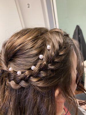 Wedding hair