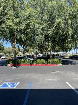 Many shared area in the shopping center