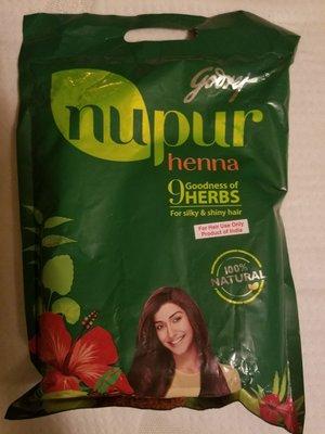 One of my fave brands of henna for hair!