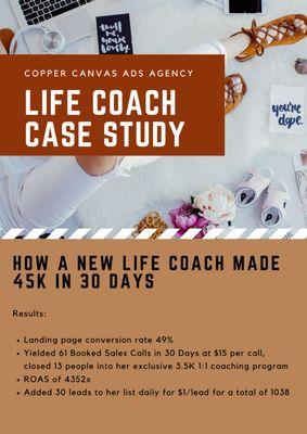 Life Coach Case Study