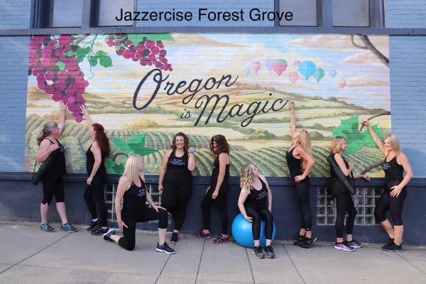 Jazzercise Inside Forest Grove Grange