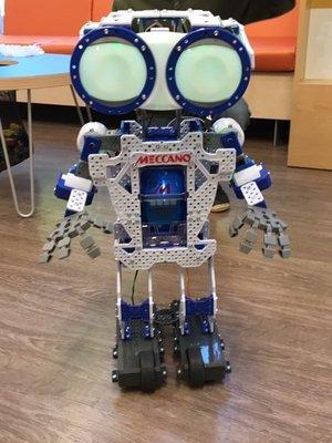 Meccano - One of our center's robotic friends