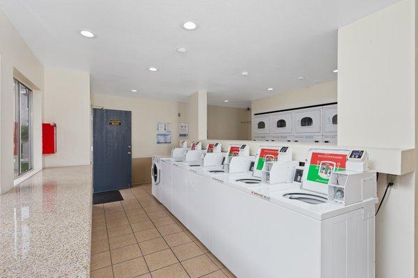 Laundry Facility with Credit Card Payment Option