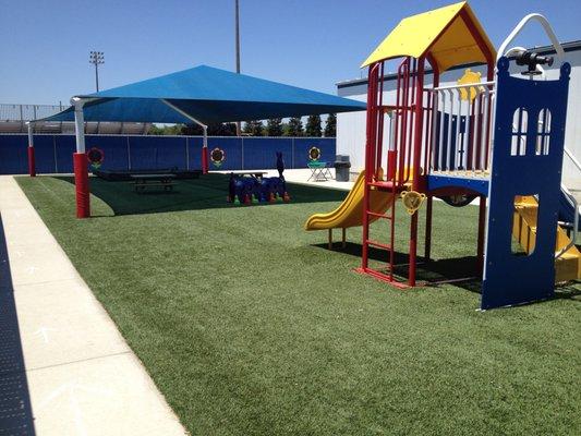 Modesto Christian Preschool playground.