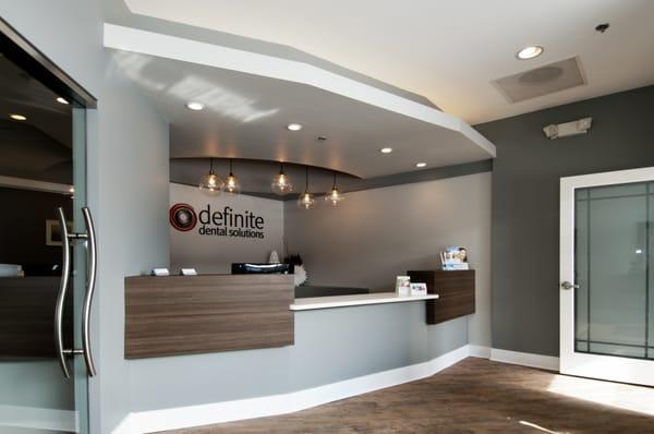 Definite Dental Solutions patient reception