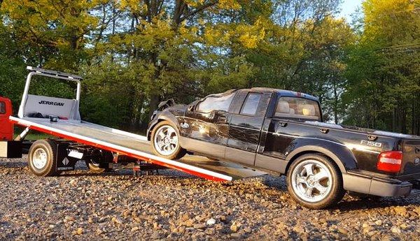 Safely loading a Pick up on "Little Red"