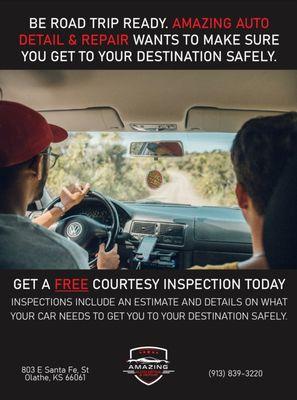 Free courtesy inspections!