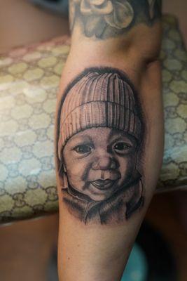 Portrait tattoo