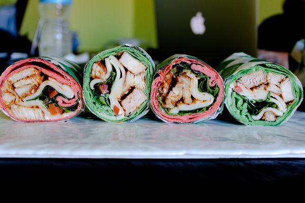 Corporate Catering: Assorted Wraps from our Wrap Platter
 
 Photo: Rashidah Denton