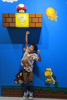 Got a gamer in the house? Our Super Mario booth will make them jump for joy.