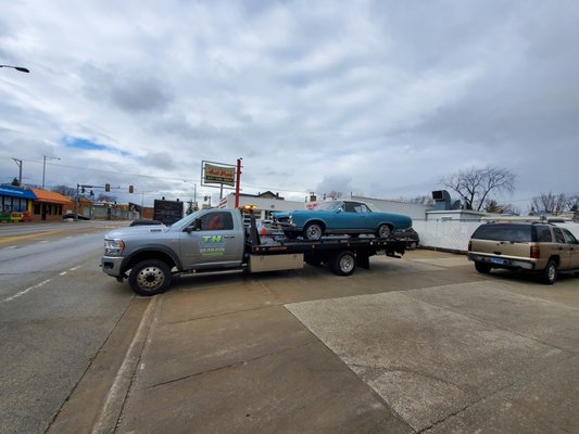 We also tow antique vehicles long and short distance