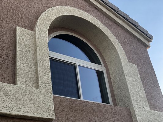 Round Top window replacement.