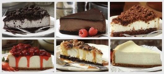 We sell the most amazing cheesecakes on our website!