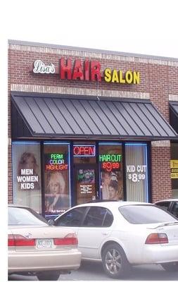 Front of Salon