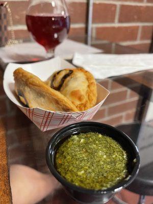 Empanadas and Chimichurri